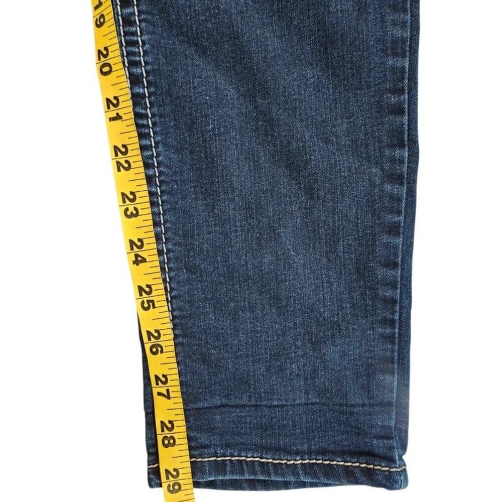 Silver Jeans Suki Mid Super Skinny Womens Blue Distressed Denim Jeans w31×L31 - Picture 8 of 11